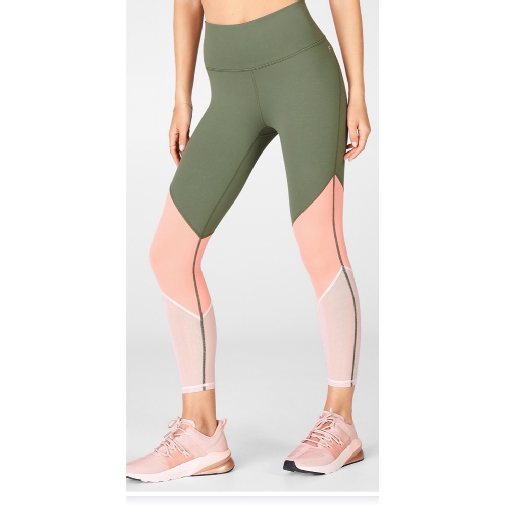 NWT Fabletics Zone High-Waisted 7/8 Leggings